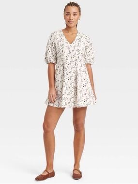 Universal Thread puff sleeve mini dress